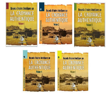 Pack Recueils d’épîtres bénéfiques sur la Croyance Authentique en 5 Volumes