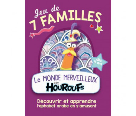 Jeu de 7 familles du monde des Houroufs