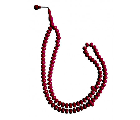 Chapelet tasbih / sebha 99 grains - Bordeaux