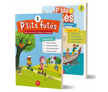 Packs Les P'tits futés Volume 1 et 2