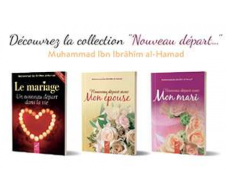 Pack de 3 Livres Un Nouveau Départ avec mon mari et mon épouse