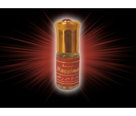 Parfum concentré sans alcool Musc d'Or "Nassima" (3 ml) - Pour femmes