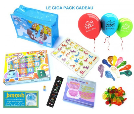 Le Giga Pack Cadeau : Cartable surprise "Je découvre la langue arabe"