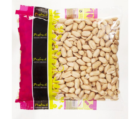 Arachides / Cacahuètes Grillées et Salées (Roasted and Salted Blanched Peanuts) - Le Sachet de 500gr