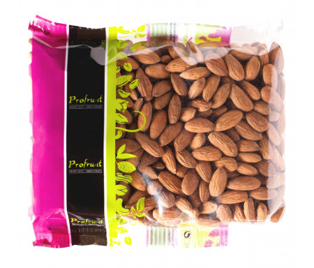 Amandes décortiquées crues (Shelled Natural Almonds) - Le Sachet de 400gr