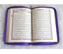 Lot de 6 Coran de couleurs différentes avec fermeture Zip (Lecture Hafs en langue arabe uniquement) - Grand format (14 x 20 cm)