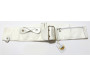 Ceinture blanche réglable pour le Hajj et la Omra avec poches intégrées (anti-vol) - Taille L (101 cm/44 pouces)
