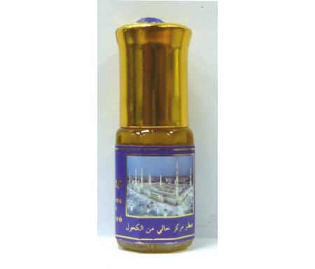 Parfum concentré sans alcool Musc d'Or "Musk Al-Madinah" (3 ml) - Mixte