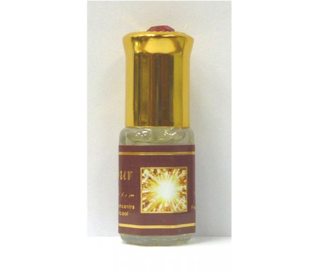 Parfum concentré sans alcool Musc d'Or "Nour" (3 ml) - Pour femmes