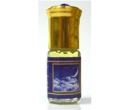  Parfum concentré sans alcool Musc d'Or "Qamar" (3 ml) - Pour hommes