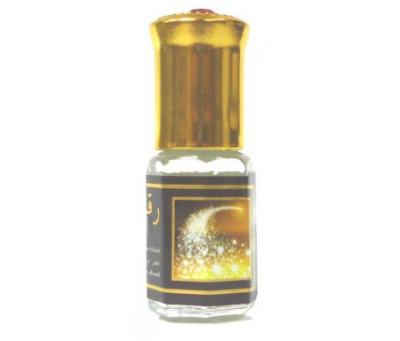  Parfum concentré sans alcool Musc d'Or "Roqya" (3 ml) - Mixte