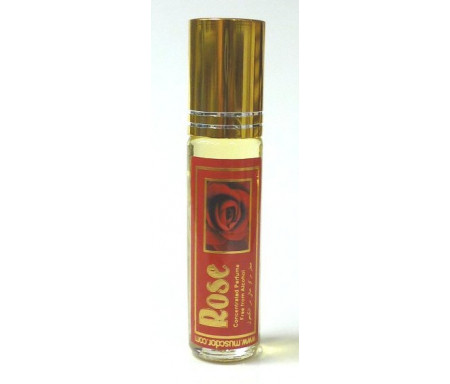 Parfum concentré sans alcool Musc d'Or "Rose" (8 ml) - Mixte