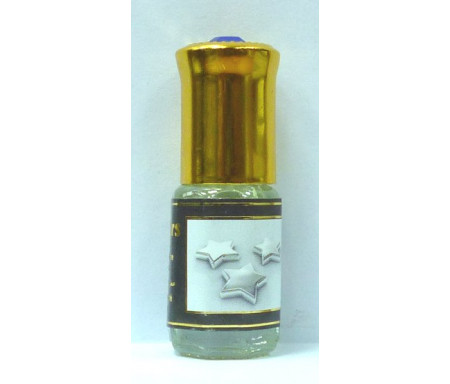 Parfum concentré sans alcool Musc d'Or "Silver Stars" (3 ml) - Pour hommes