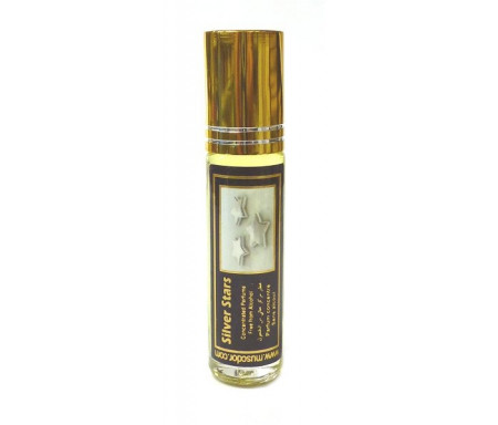 Parfum concentré sans alcool Musc d'Or "Silver Stars" (8 ml) - Pour hommes