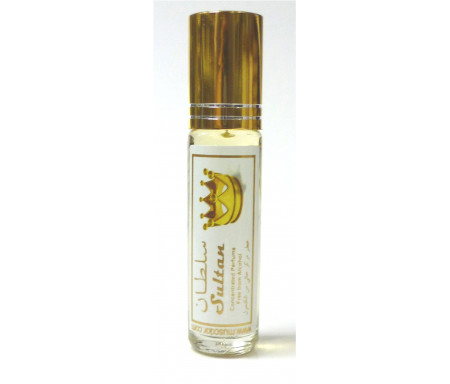 Parfum concentré sans alcool Musc d'Or "Sultan" (8 ml) - Pour hommes