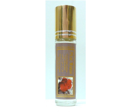 Parfum concentré sans alcool "Musc Warda" (8 ml) - Pour femmes