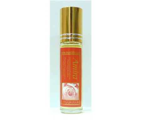 Parfum concentré sans alcool Musc d'Or "Amira" (8 ml) - Pour femmes