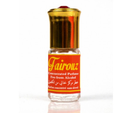 Parfum concentré sans alcool Musc d'Or "Fairouz" (3 ml) - Pour femmes