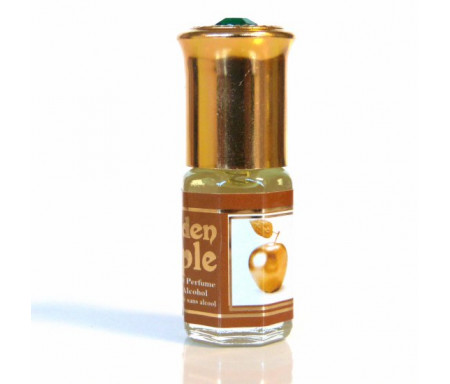 Parfum concentré sans alcool Musc d'Or "Golden Apple" (3 ml) - Mixte