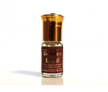 Parfum concentré sans alcool Musc d'Or "Golden Oud" (3 ml) - Mixte