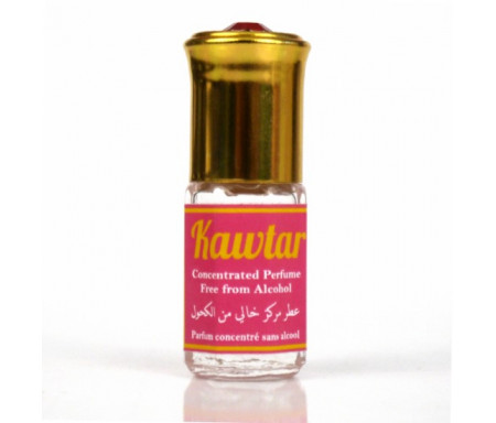 Parfum concentré sans alcool Musc d'Or "Kawtar" (3 ml) - Pour femmes