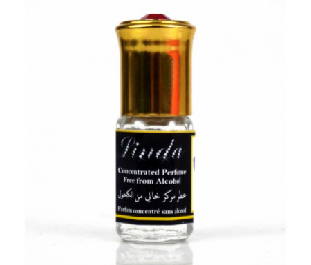 Parfum concentré sans alcool Musc d'Or "Linda" (3 ml) - Pour femmes