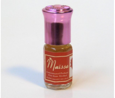 Parfum concentré sans alcool Musc d'Or "Maïssa" (3 ml) - Pour femmes