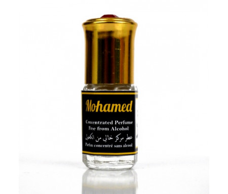 Parfum concentré sans alcool Musc d'Or "Mohamed" (Mohammed - 3 ml) - Pour hommes