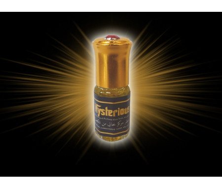 Parfum concentré sans alcool Musc d'Or "Mysterious" (3 ml) - Pour hommes