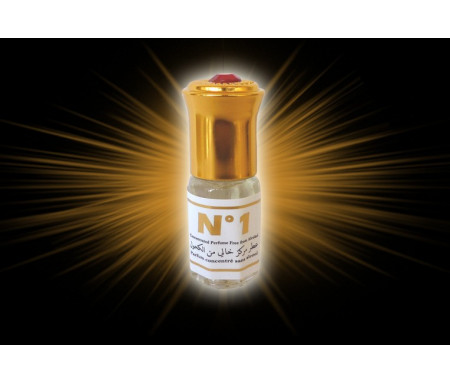 Parfum concentré sans alcool Musc d'Or "N°1" (3 ml) - Pour hommes
