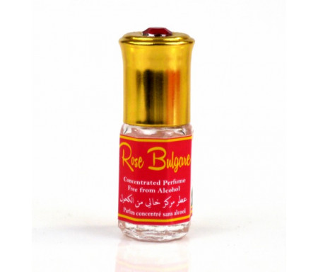 Parfum concentré sans alcool Musc d'Or "Rose Bulgare" (3 ml) - Pour femmes