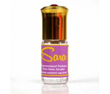 Parfum concentré sans alcool Musc d'Or "Sara" (3 ml) - Pour femmes
