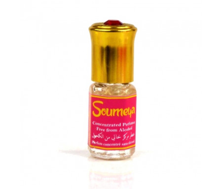 Parfum concentré sans alcool Musc d'Or "Soumeya" (3 ml) - Pour femmes