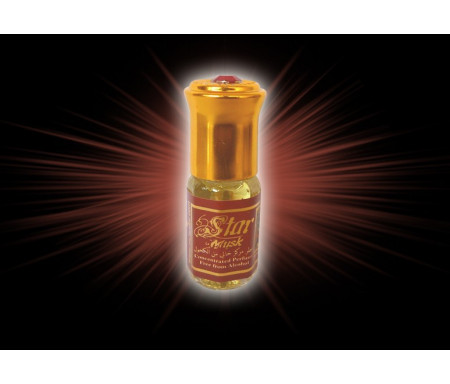 Parfum concentré sans alcool Musc d'Or "Star Musk" (3 ml) - Pour hommes