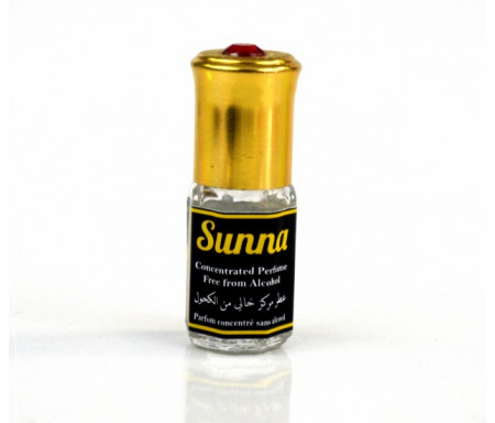 Parfum concentré sans alcool Musc d'Or "Sunna" (3 ml) - Mixte