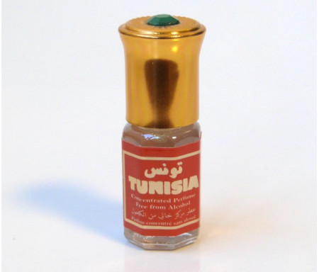 Parfum concentré sans alcool Musc d'Or "Tunisia" (3 ml) - Tunisie - Pour femmes - تونس