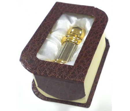 Parfum Musc d'Or "Coco" en bouteille métallique argentée & dorée avec boite cadeau - Mixte