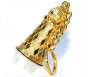 Parfum Musc d'Or "Explosion" pour femmes en bouteille porte clé métallique dorée