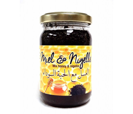 Miel à la graine de Nigelle 250g avec Habba Sawda