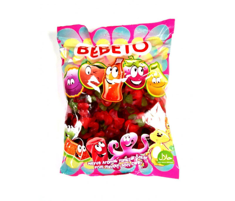 Bonbons Halal Bouteille Coca Tutti-frutti sucrés au vrai jus de fruit 1kg  (Format Familial) - Bebeto par chez Bebeto sur