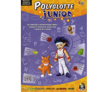 Polyglotte Junior (français, anglais, arabe, allemand)