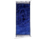 Tapis de prière pour enfant épais matelassé et confortable antidérapant et ultra-doux - Grande taille (80 x 40 cm) - BLeu