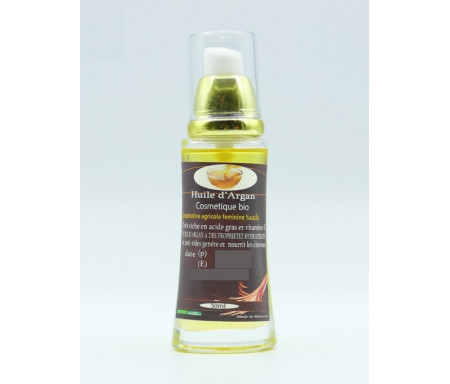 Huile d'Argan pure et naturelle Cosmétique BIO - 50ml