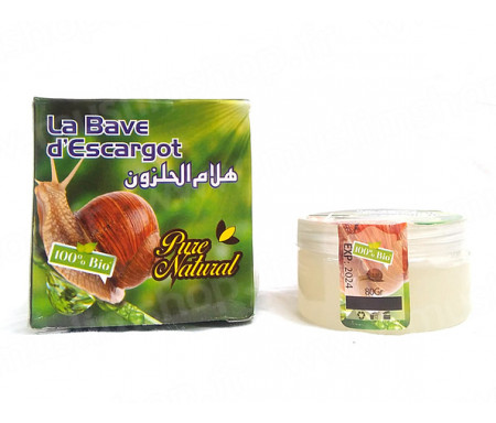 Crème soin visage à la bave d'escargot Pure Natural - 100g
