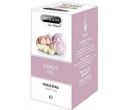 Huile d'Ail pure 100% Naturelle - 30ml