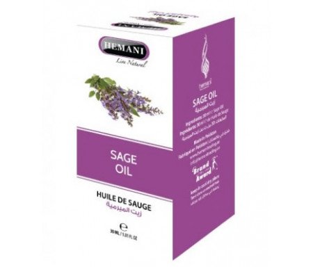 Huile de Sauge pure 100% Naturelle - 30ml