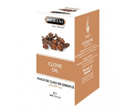 Huile de Clou de Girofle 100% Naturelle - 30ml