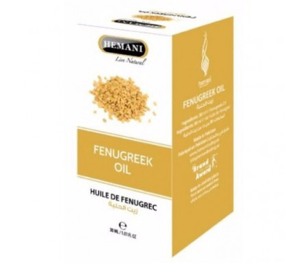 Huile de Fenugrec 100% Naturelle - 30ml