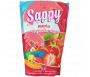 Boisson Pomme Fraise Sappy aux fruits et Vitamines 20cl x 8 (sans Sucre ajouté, colorant ni conservateurs)