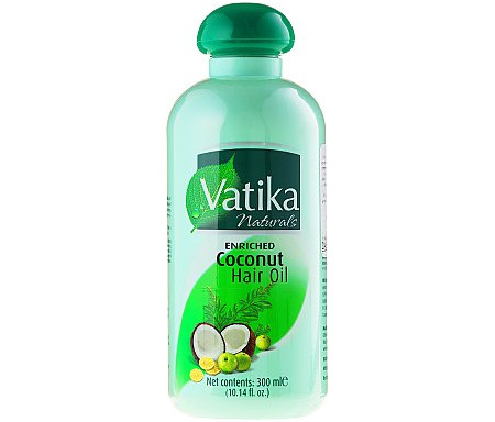 Huile Enrichie à la Noix de coco pour les cheveux aux 7 Herbes - Vatika Coconut Enriched Hair Oil - 300 ml
